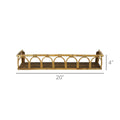 Cayman Rattan Wall Shelf dimensions