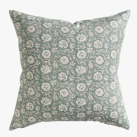 Cedella Celadon Pillow Cover
