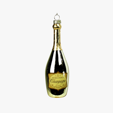 Champagne Bottle Ornament