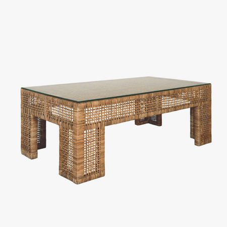 Chapin Rattan Coffee Table