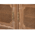 Chaplin Bay Oak Cabinet - cane front doors