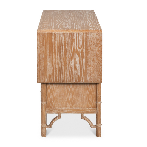 Chaplin Bay Oak Cabinet - side view
