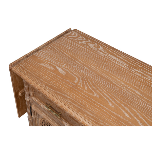 Chaplin Bay Oak Cabinet - top view