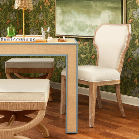 Chapman Game Table and Telfair Side Chair styled with mahjong