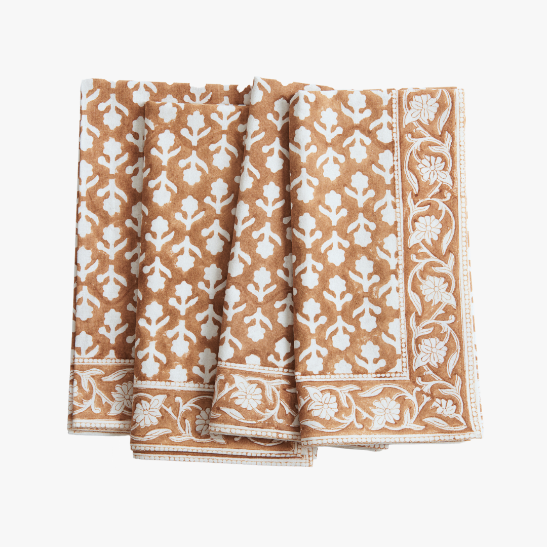 Charlotte Caramel Napkins