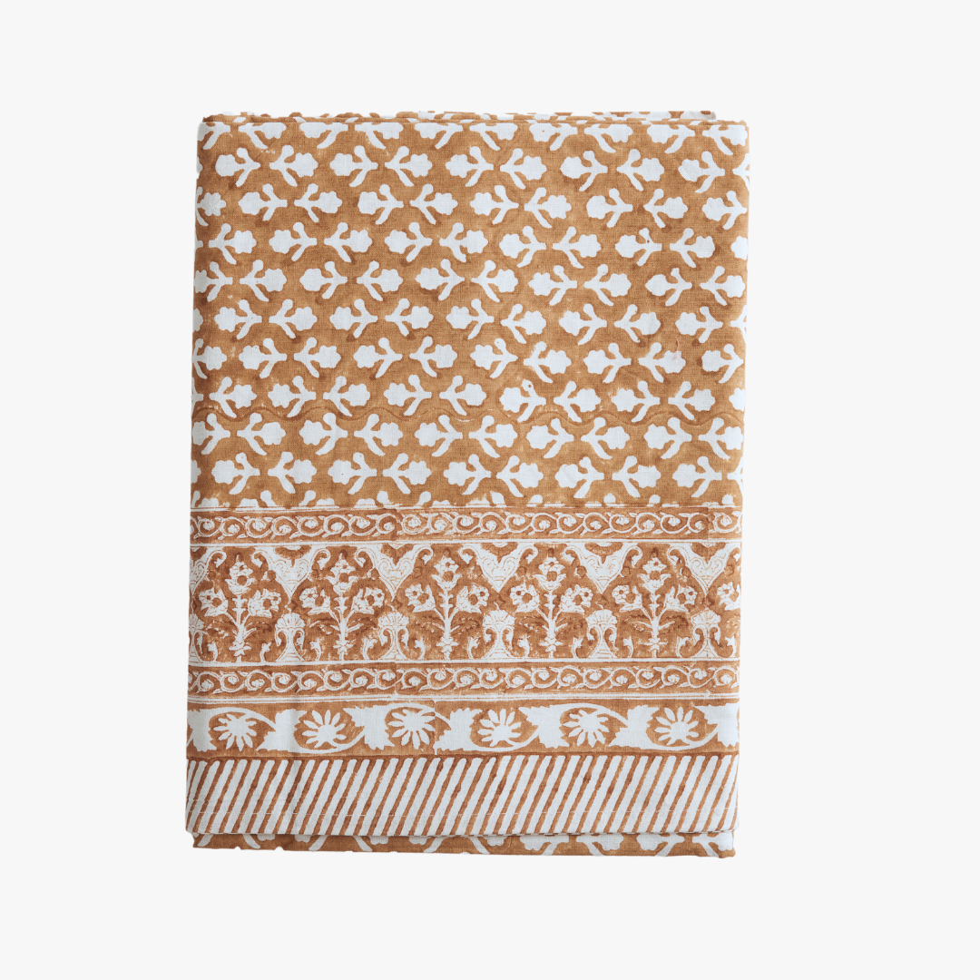 Charlotte Caramel Table Cloth
