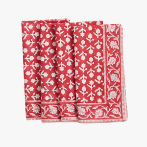 Charlotte Berry Red Napkins