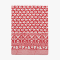 Charlotte Berry Red Table Cloth - Block Print