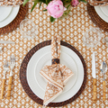Charlotte Caramel Napkins and Tablecloth - Mackenzie Horan 