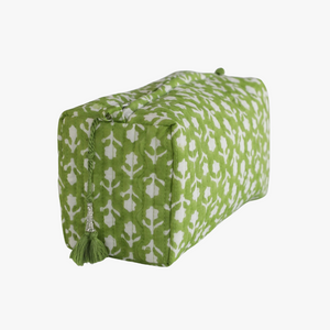 Charlotte Green Cosmetic Bag