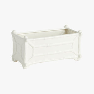 Chinoiserie Bamboo Rectangle Cachepot