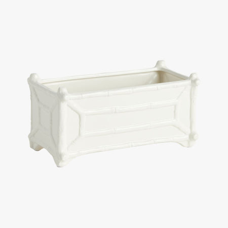 Chinoiserie Bamboo Rectangle Cachepot