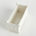 Chinoiserie Bamboo Rectangle Cachepot interior view