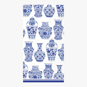 Chinoiserie Urn Paper Guest Towels