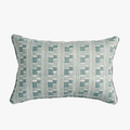 Chowk Celadon Lumbar Pillow Cover