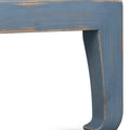 Classic Ming Blue Coffee Table - chow leg