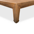 Classic Ming Large Coffee Table Chow Leg Detail