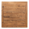 Classic Ming Large Coffee Table Reclaimed Wood Top