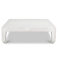 Classic Ming White Large Coffee Table - antique white finish