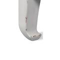 Classic Ming White Large Coffee Table - chow leg detail