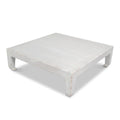 Classic Ming White Large Coffee Table - top view