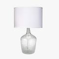 Clear Glass Jug Lamp