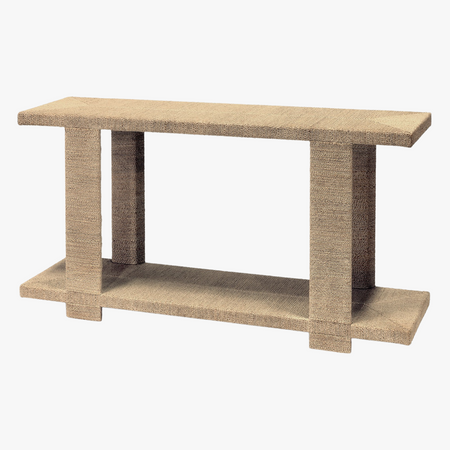 Clint Console Table - Woven Abaca Rope