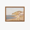 Coastal Cliffs Framed Print