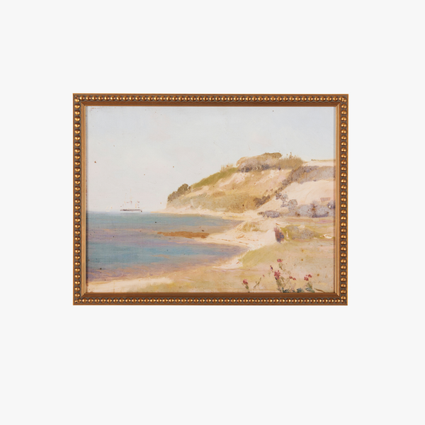 Coastal Cliffs Framed Print