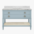 Cogswell Light Blue Vanity - 48" Wide