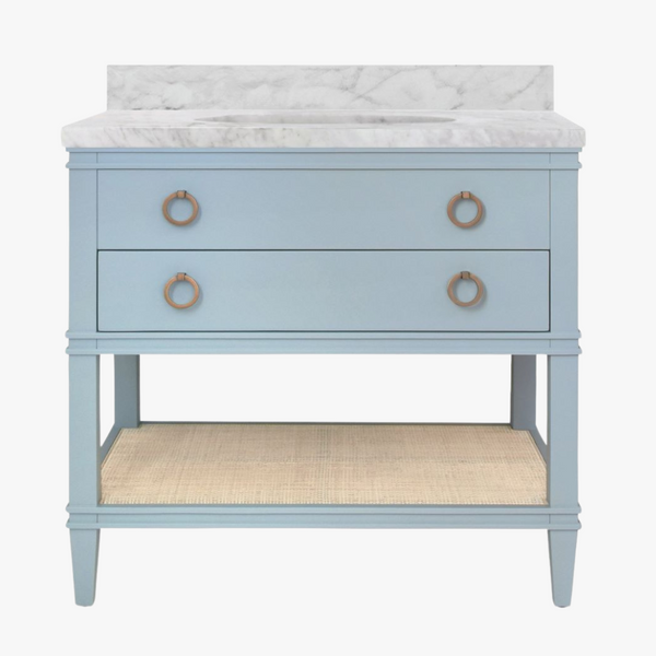 Cogswell Light Blue Vanity