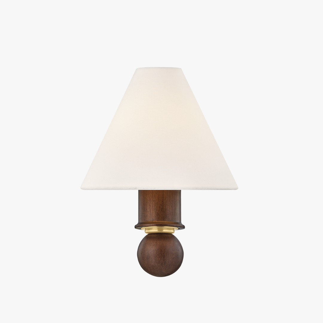 Cooper Wood Wall Sconce by Dear Keaton