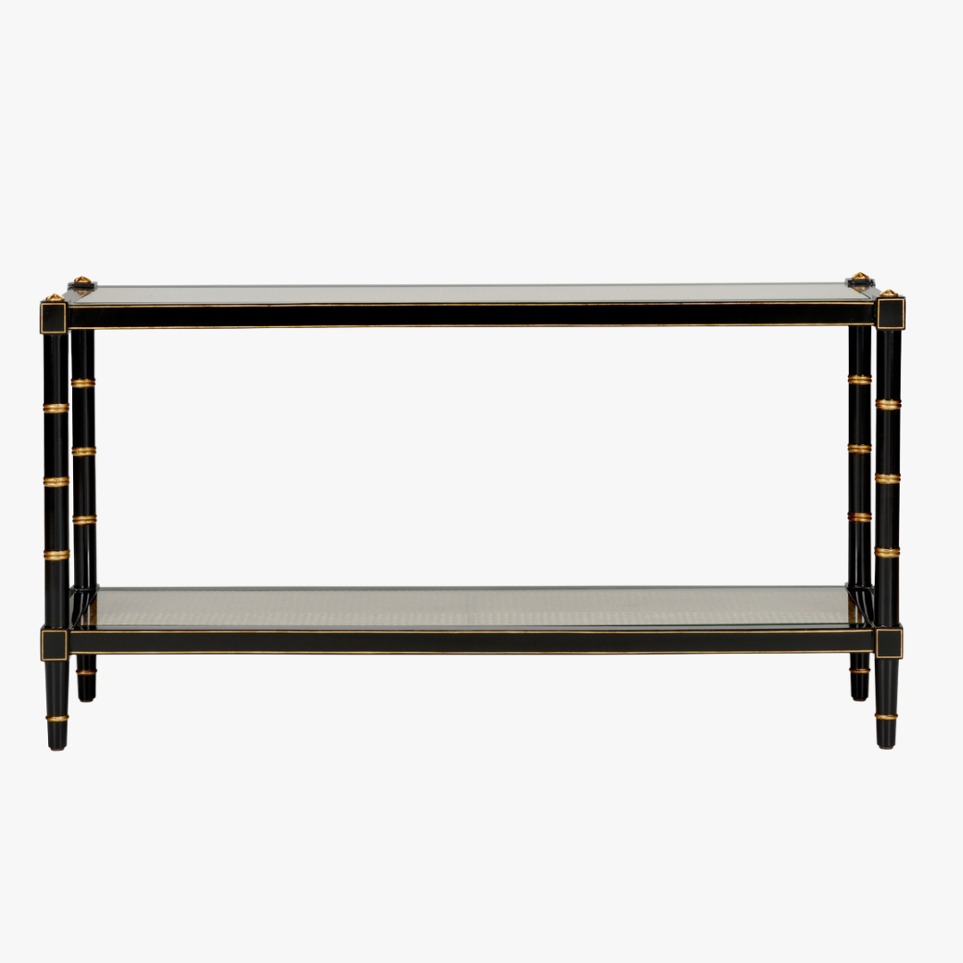 Cabana Cane Console Table