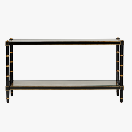 Cabana Cane Console Table
