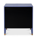 Gideon Marine Shagreen Nightstand