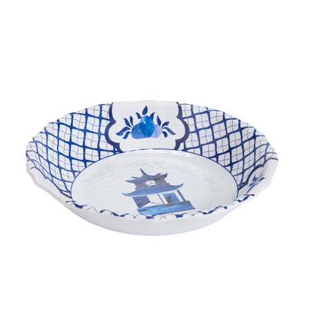 Pagoda Melamine Serving Bowl