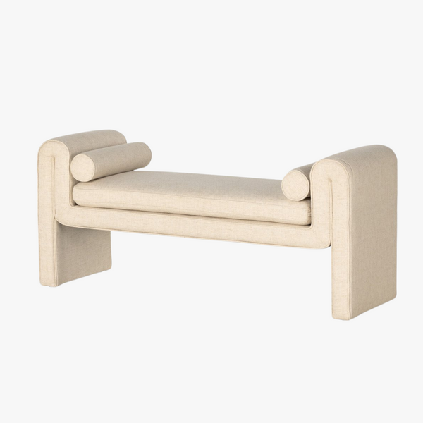 Monet Ivory Bench