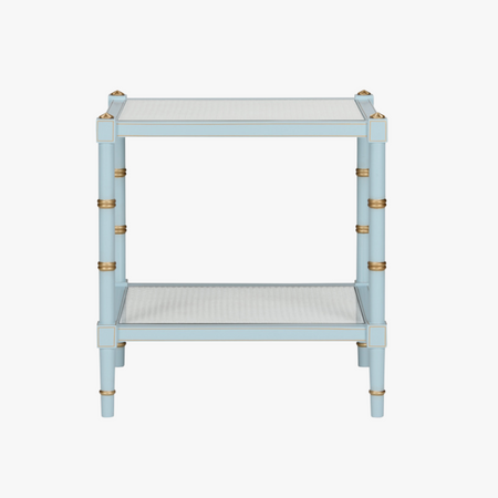 Cabana Pale Blue Side Table