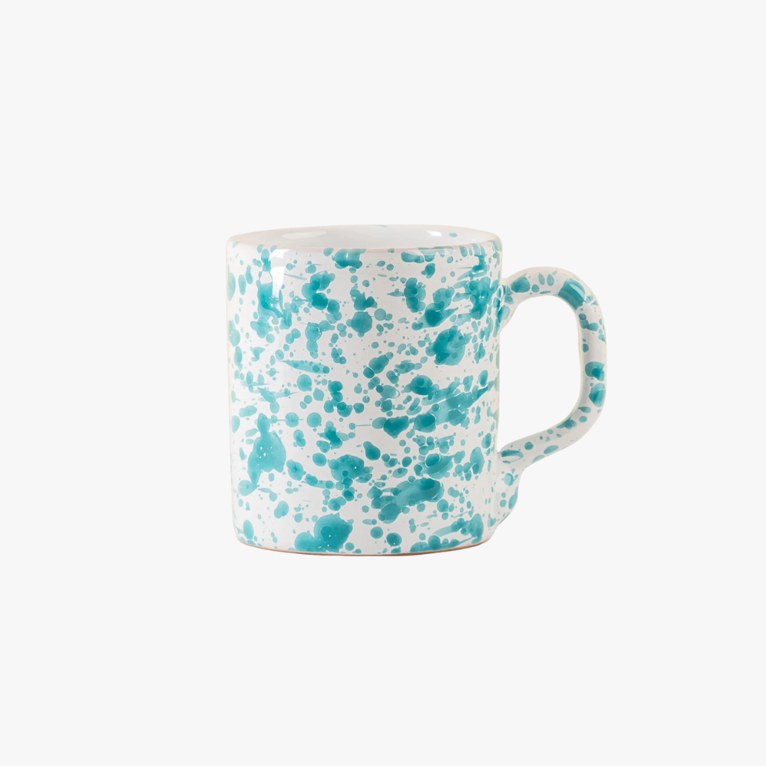 Taverna Turquoise Speckled Mug by Dear Keaton