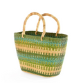 Capo Stripe Straw Tote