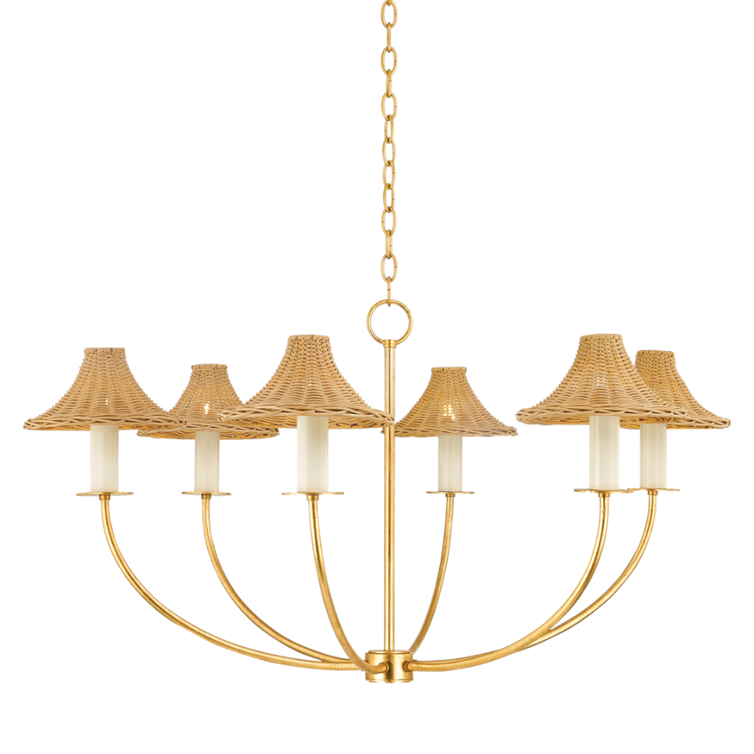 Six Light Turnberry Chandelier