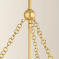 Coralie Lantern Gold Chain detail