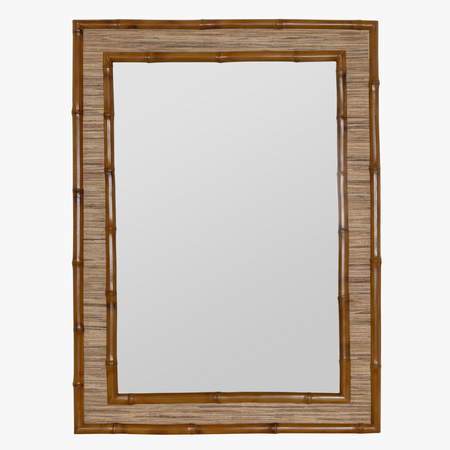 Corsica Bamboo Wall Mirror