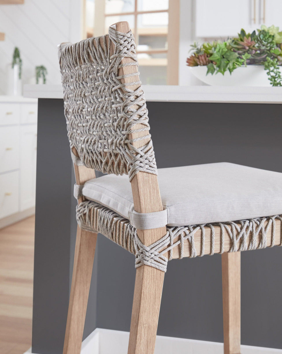 Carmel Counter Stool Styled in Kitchen