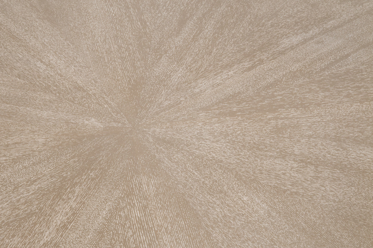 Cranford Dining Table Starburst top details