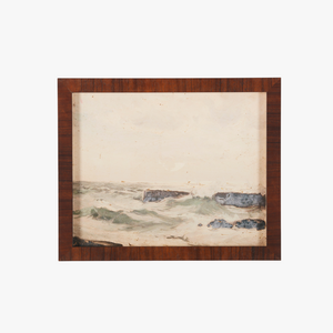 Crashing Waves Framed Print