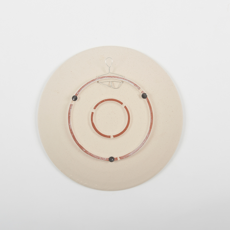 Cruz Decorative Wall Plates - back hanging wire