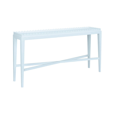 Custom Color Celine Console Table - light blue