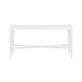 Custom Color Celine Console Table - scalloped edge