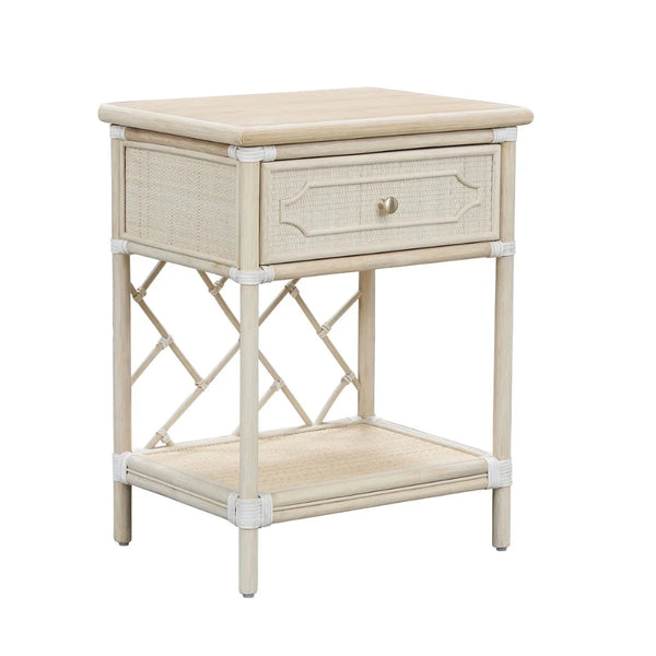 Custom Color Chippendale Side Table - one drawer